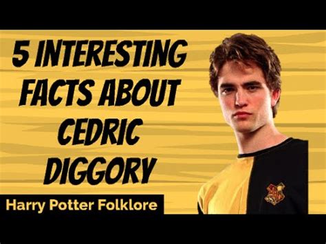 interesting facts about cedric diggory